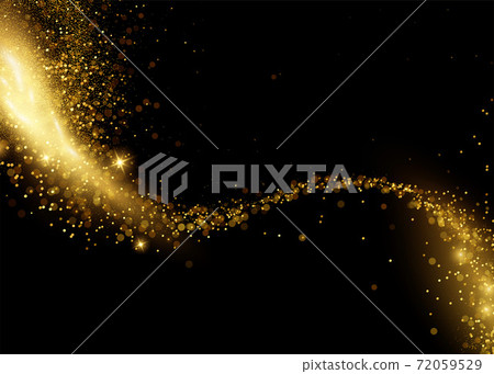 Holiday Abstract shiny color gold design element 72059529