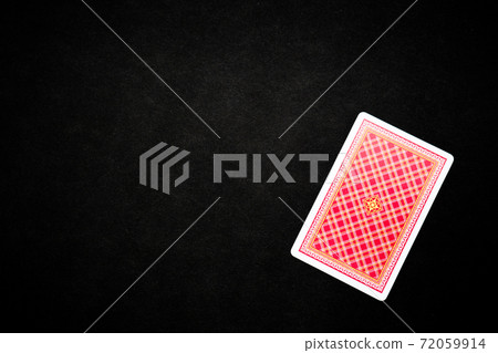 Black back playing online cards