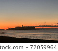 江之島的第一次日出 72059964