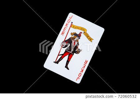 Joker black background - Stock Photo [72060532] - PIXTA