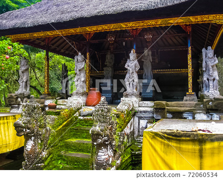 Gunung Kawi Temple and Candi in jungle at Bali 72060534