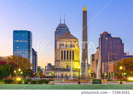 Indianapolis, Indiana, USA War Memorials 72063081