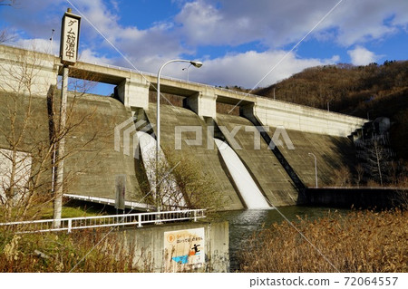 Urakawa Dam/gravity concrete dam Urakawa Dam/gravity concrete dam 72064557