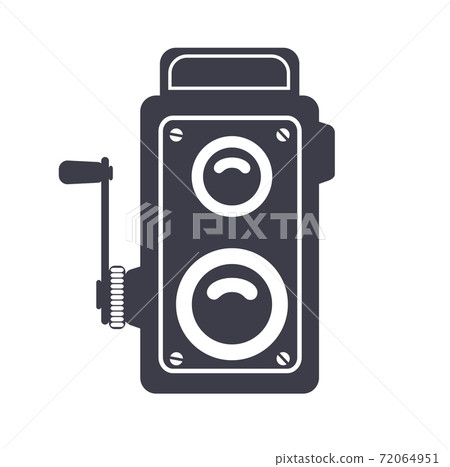 retro camera old sign icon - Stock Illustration [72064951] - PIXTA