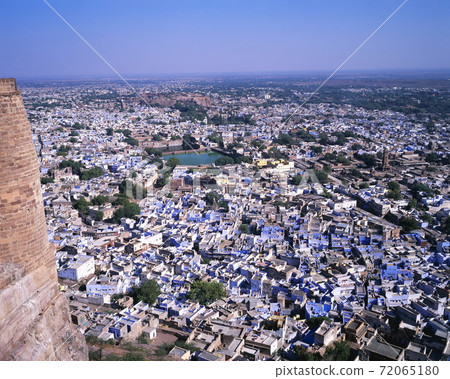 Jodhpur Townscape from Mehrangarh Fort 72065180