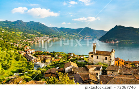 Church of Saints Rocco and Nepomuceno in Marone at Lake Iseo in Italy Church of Saints Rocco and Nepomuceno in Marone at Lake Iseo in Italy 72067740