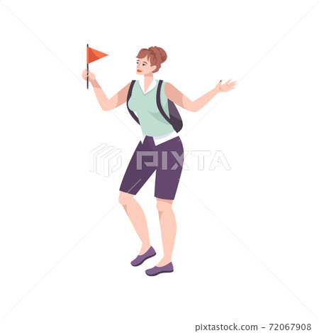 Excursion Group Guide Composition 72067908