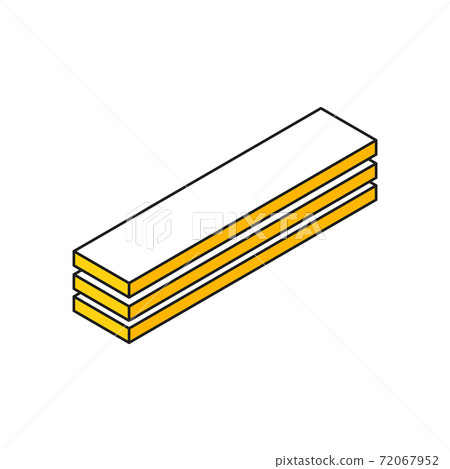 Sawn Timber Isometric Composition - Stock Illustration [72067952] - PIXTA