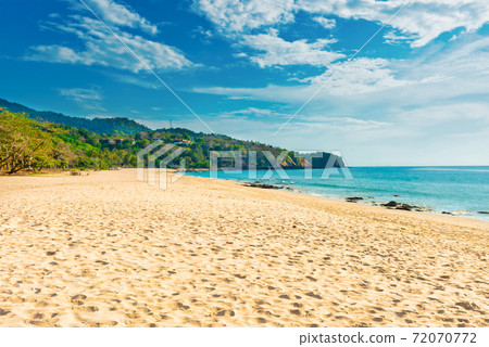 Tropical beach with white sand Tropical beach with white sand 72070772