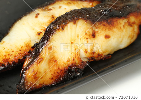 Grilled fish, grilled sablefish pickled in kasuzuke Grilled fish, grilled sablefish pickled in kasuzuke 72071316