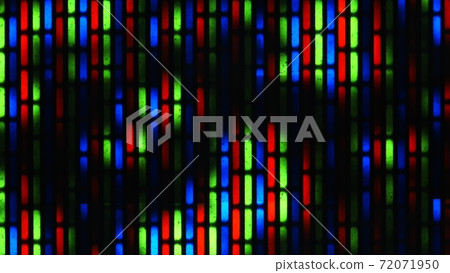 Macro shot of TV LCD matrix Macro shot of TV LCD matrix 72071950