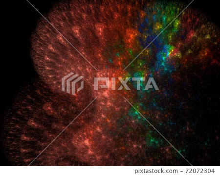 Imaginatory fractal background Image 72072304