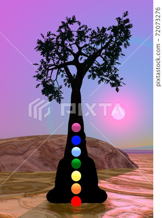 Chakras in meditation Chakras in meditation 72073276