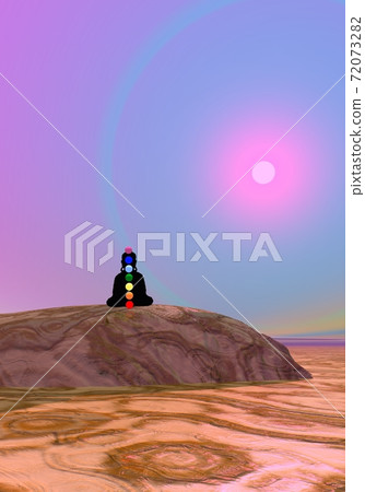 Chakras in meditation Chakras in meditation 72073282