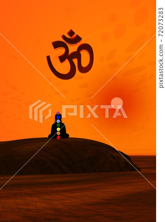 Chakras in meditation Chakras in meditation 72073283
