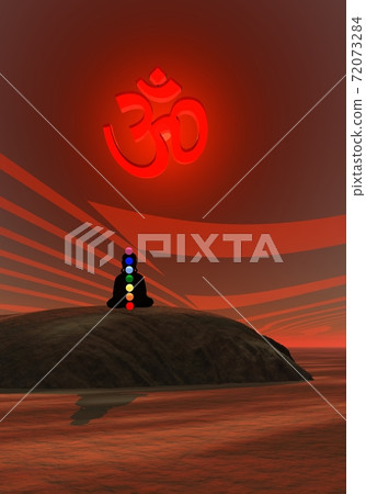 Chakras in meditation Chakras in meditation 72073284
