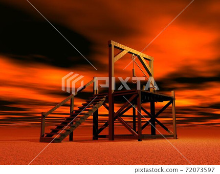 Medieval gallows Medieval gallows 72073597