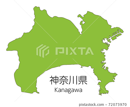 Kanagawa Prefecture - Stock Illustration [72073970] - PIXTA