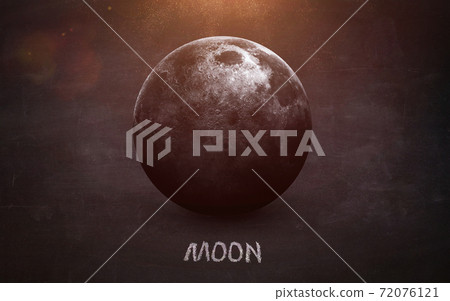 Moon - High resolution Moon - High resolution 72076121