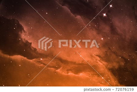 Starfield in deep space 72076159