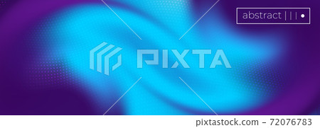 Techno futuristic twisted hi-tech background vector 72076783