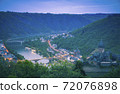 Panorama of Cochem 72076898