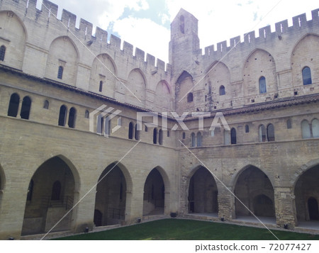 World Heritage France Avignon Pope Palace Corridor 2 World Heritage France Avignon Pope Palace Corridor 2 72077427