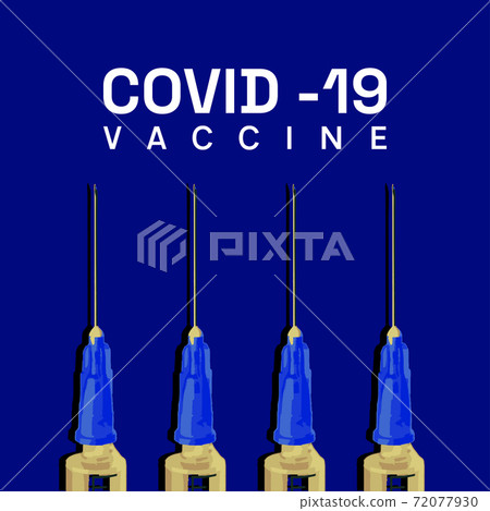 Vaccine vector illustration. It is used for the prevention, vaccination and treatment of corona virus infection. Medicine is an infectious concept. Vaccine vector illustration. It is used for the prevention, vaccination and treatment of corona virus infection. Medicine is an infectious concept. 72077930