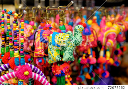 Beautiful display of thai souvenirs - Ao Nang Night Market Beautiful display of thai souvenirs - Ao Nang Night Market 72078262