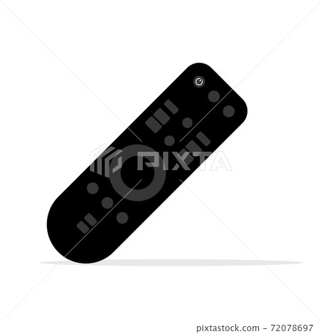 Remote control tv icon. Flat vector remote control video modern design device Remote control tv icon. Flat vector remote control video modern design device 72078697