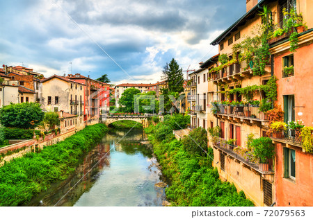 Architecture of the old town of Vicenza, Italy Architecture of the old town of Vicenza, Italy 72079563