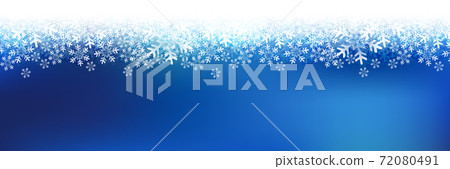 Christmas snow Winter background 72080491