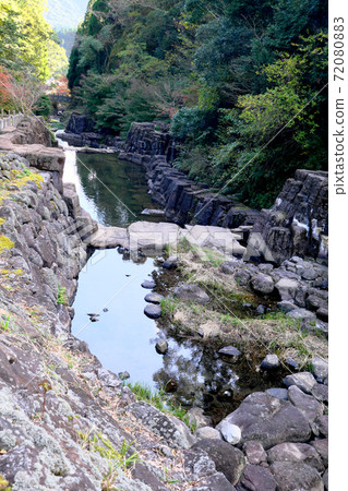 Kanmuri River in Kushikino, Kagoshima Prefecture Kanmuri River in Kushikino, Kagoshima Prefecture 72080883