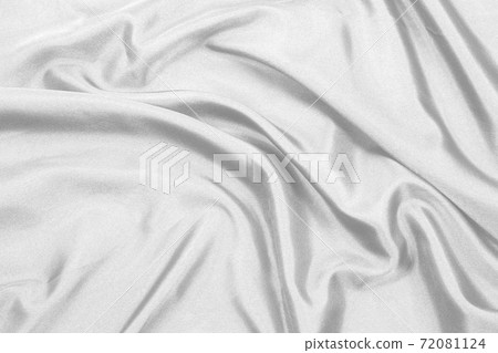 Smooth elegant white silk fabric or satin luxury cloth texture can use as wedding background. for drapery luxurious abstract design Smooth elegant white silk fabric or satin luxury cloth texture can use as wedding background. for drapery luxurious abstract design 72081124