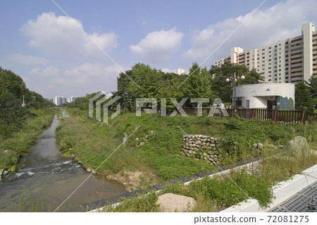 South Korea's new city: Gwacheon cityscape 72081275