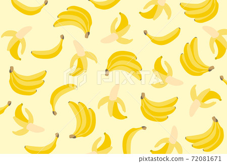 Banana pattern yellow 72081671