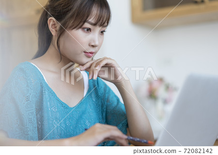 Women business, telework Women business, telework 72082142