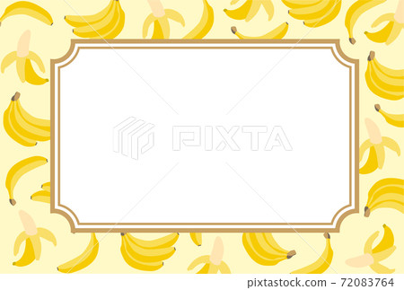 Banana frame card Banana frame card 72083764