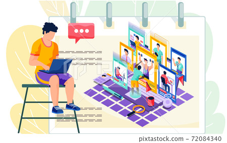 Recruiter man is looking for employees. Job agency, candidates and salaries different professions Recruiter man is looking for employees. Job agency, candidates and salaries different professions 72084340