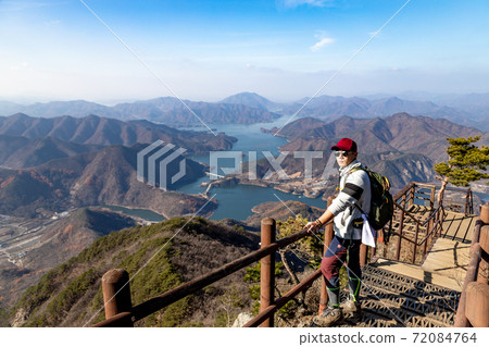 Woraksan National Park male model cut Woraksan National Park male model cut 72084764
