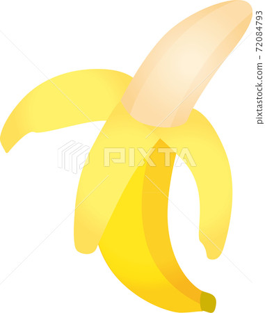 香蕉水彩風格 72084793
