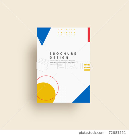 宣傳冊抽象背景 72085231