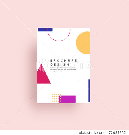 Brochure abstract background 72085232