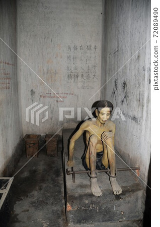 越南，胡志明市，戰爭步道博物館，科森島監獄（複製品） 72089490