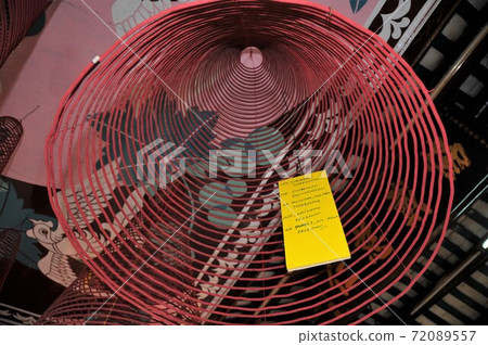 Vietnam, Hoi An, Fujian Hall, big swirl incense stick 72089557