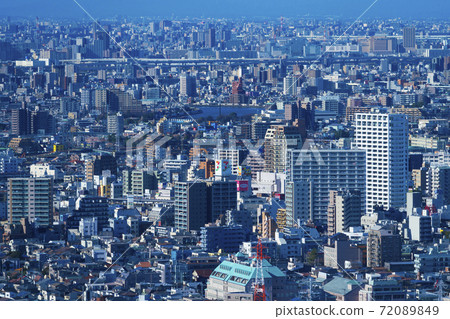 Tokyo cityscape 2020 Katsushika Ward 72089849