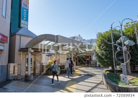城市景觀:東京板橋區鳴沼車站北口前的人民大街 城市景觀:東京板橋區鳴沼車站北口前的人民大街 72089934