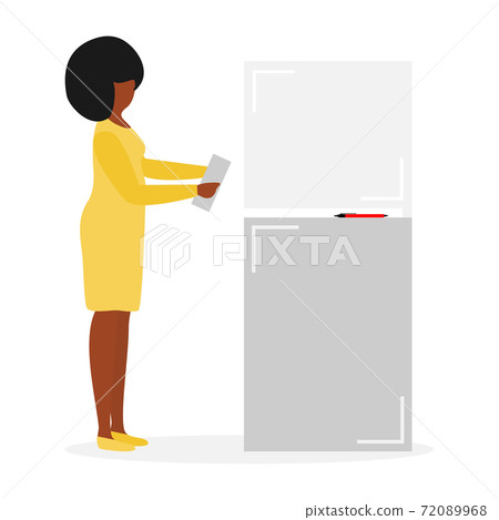 Vote Vector People Presidential Election Campaign 72089968