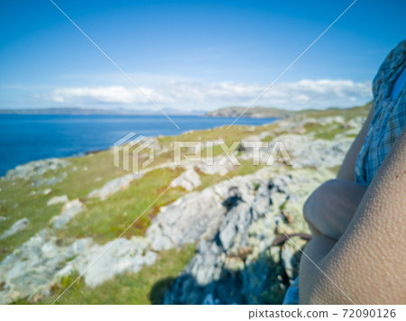 Human skin with goosebumps from the cold Human skin with goosebumps from the cold 72090126