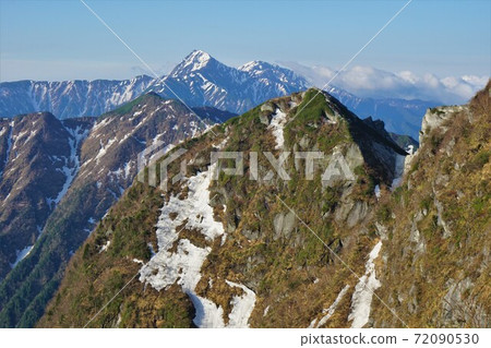 Marici from Mt. Kaikoma Kuroto Ridge and Mt. Kitadake / Mt. Aino Marici from Mt. Kaikoma Kuroto Ridge and Mt. Kitadake / Mt. Aino 72090530